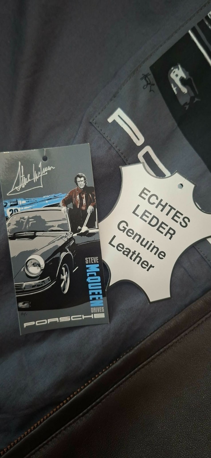 PORSCHE DRIVER’S SELECTION – STEVE McQUEEN™ PREMIUM NAPPA LEATHER JACKE