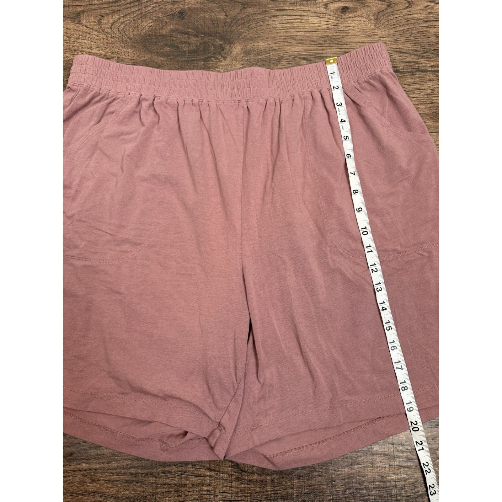 Universal Standard Set UltimateS Dolci Lounge Top Lorelai Shorts Pink S 14-16