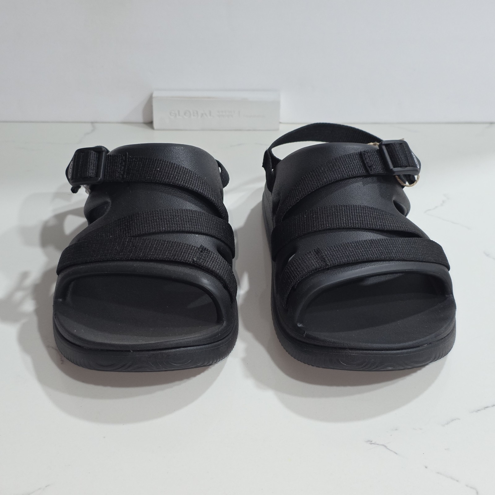 Chaco Chillos Sport Sandal Unisex Kids Black Size 6 Synthetic Rubber Buckle