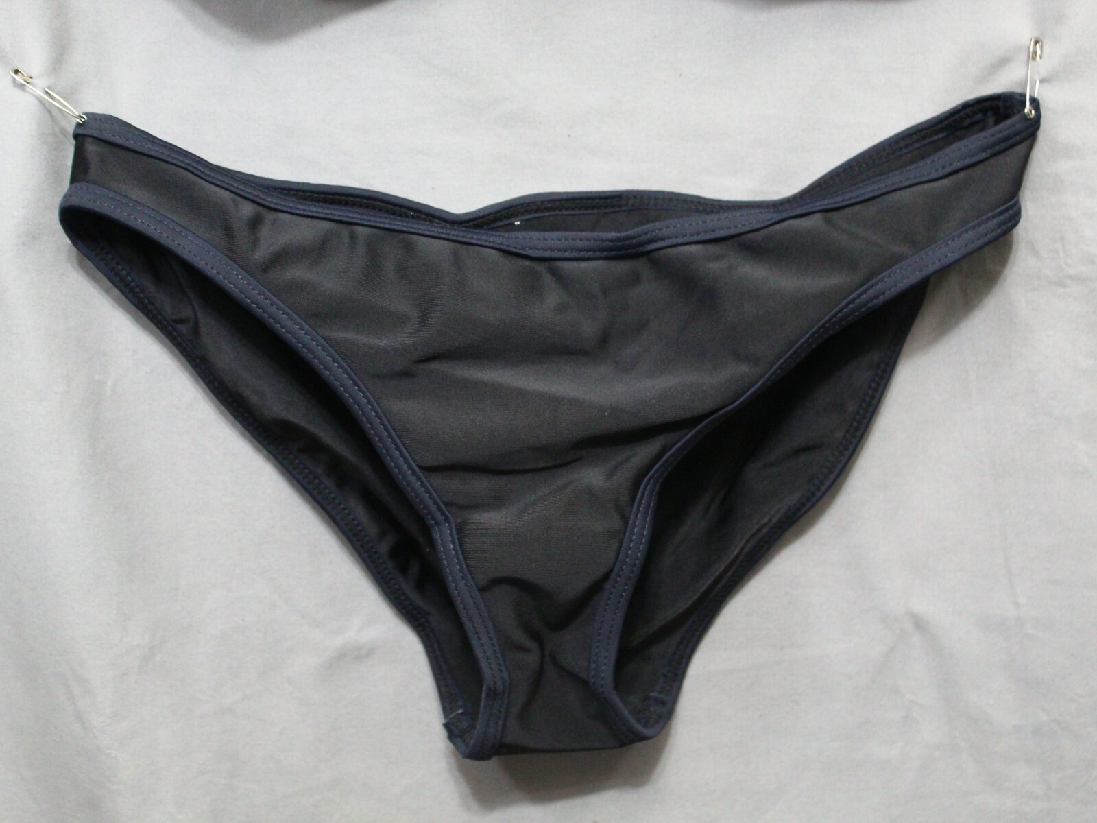 ZAFUL BIKINI womens 2 piece 82% Polyamide 18% Elasthane BLACK size medium NEW