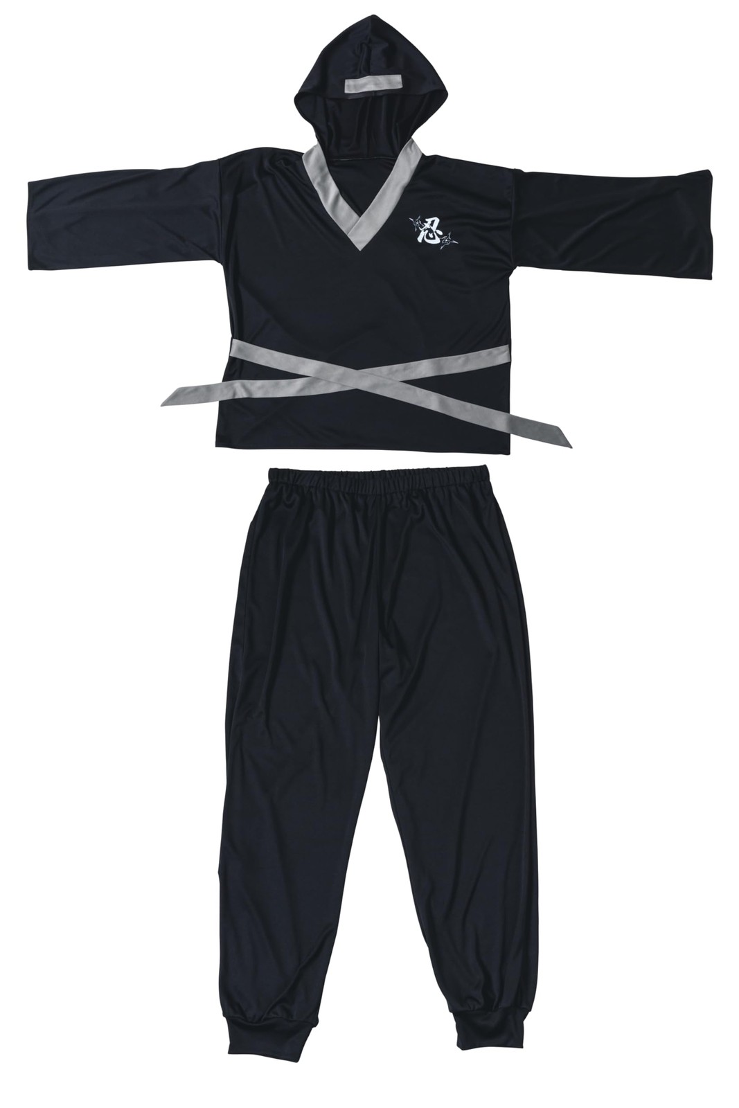 Cosplay Halloween Lounge Ninja Wear Unisex 3L Black