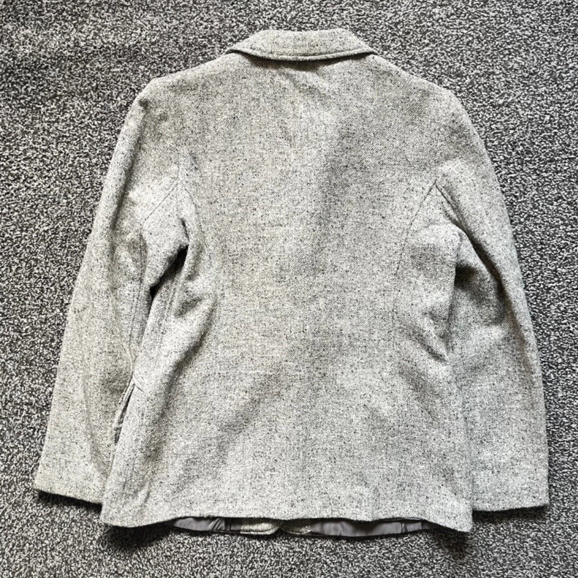 Vintage Stephen House Blazer Jacket Womens Size UK 12 Grey Wool Cashmere Blend