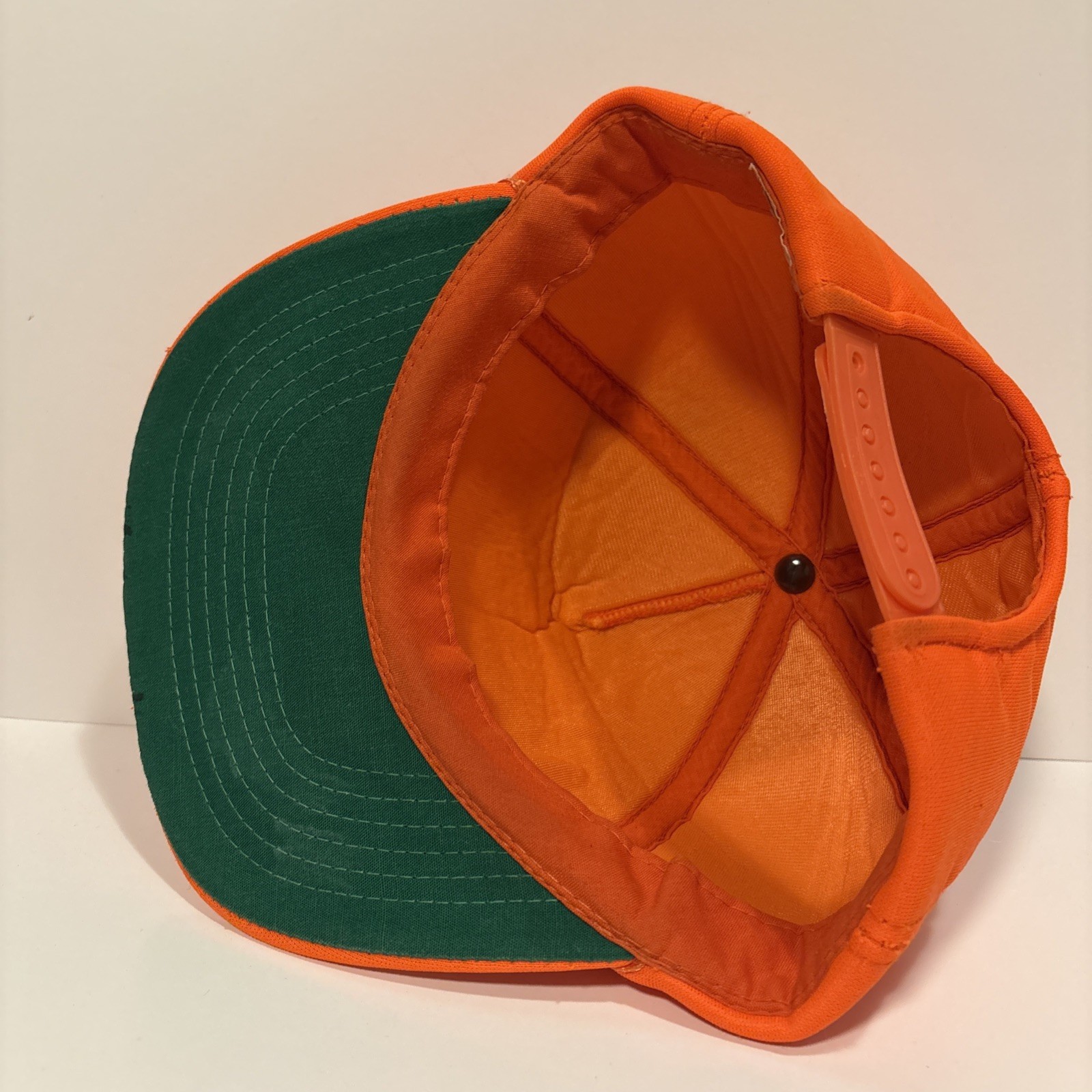 Vintage Lawn & Garden Protivin Implement Neon Orange SnapBack Trucker Hat