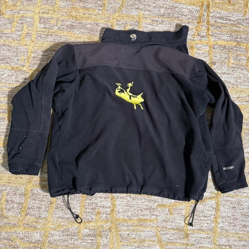 Mountain Hardwear Black Windstopper Fleece Jacket Men’s XL Vintage