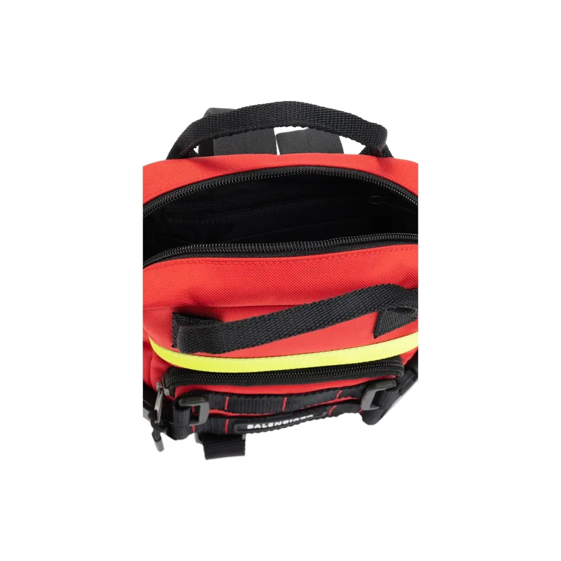 Balenciaga Fire Tote Backpack Backpack Men’s Red/Black 8.6×4.7×7.4 in