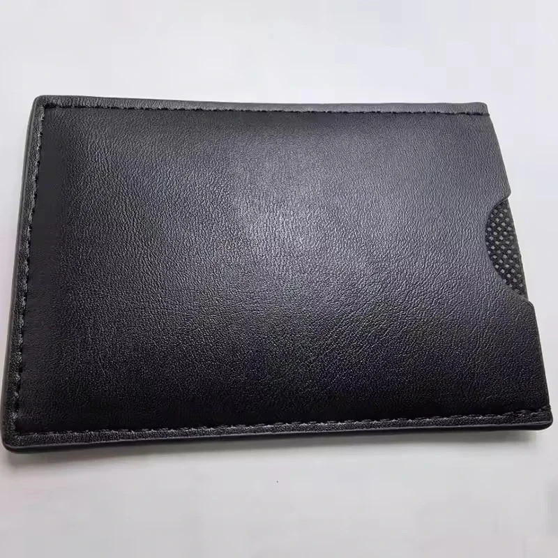 Batman Style PU Leather Wallet with ID Window Card Holder Superhero Mask Design