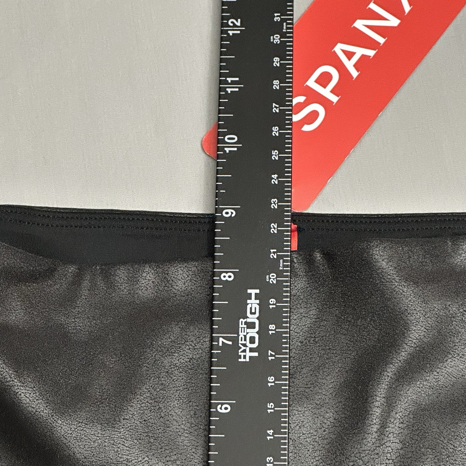 Spanx Faux Leather Legging Women Medium M Black Stretch Pull On Nylon Ladies New