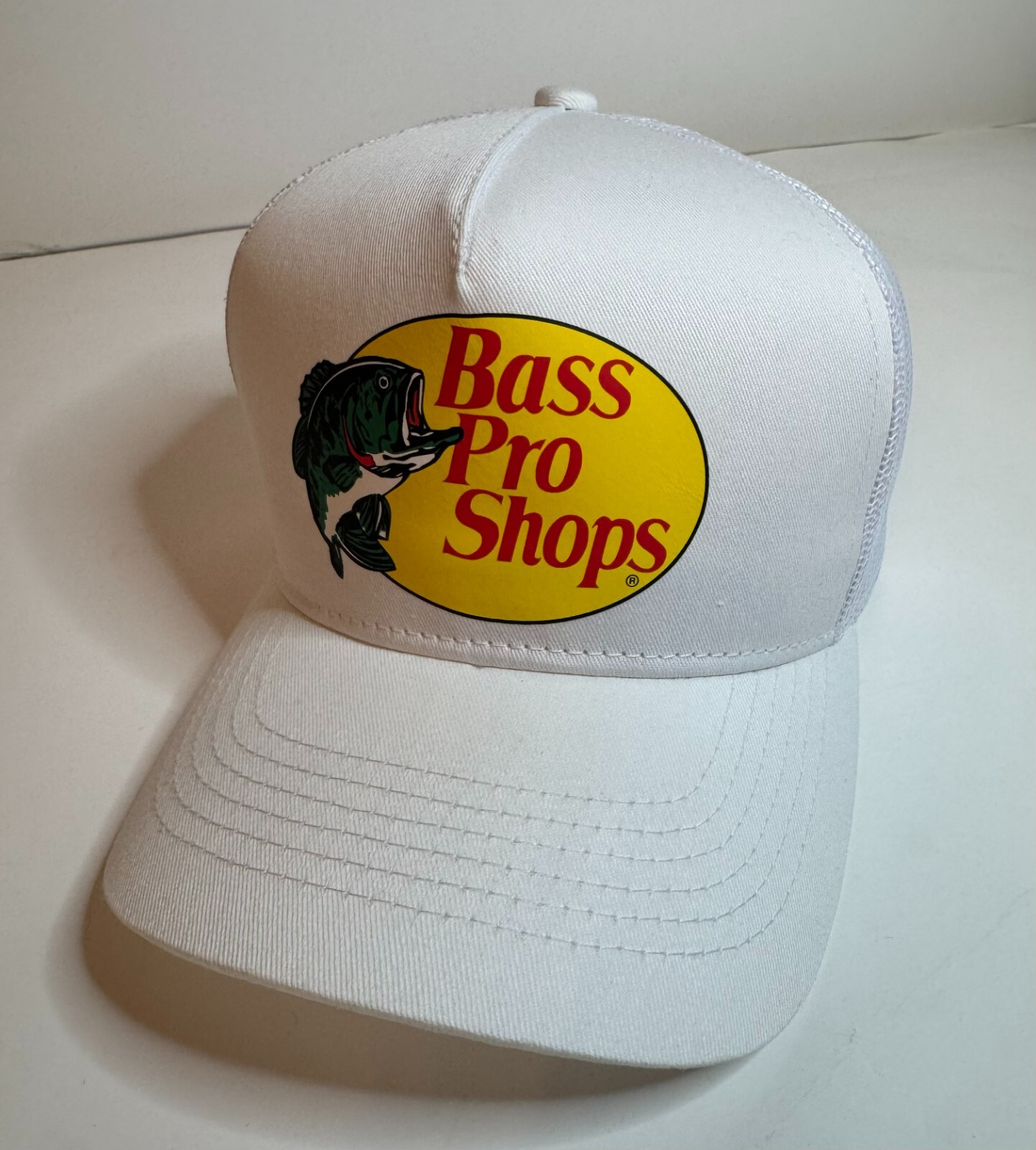 Bass Pro Shops Mesh Hat Cap Adjustable Snapback Trucker Fishing Baseball Outdoor