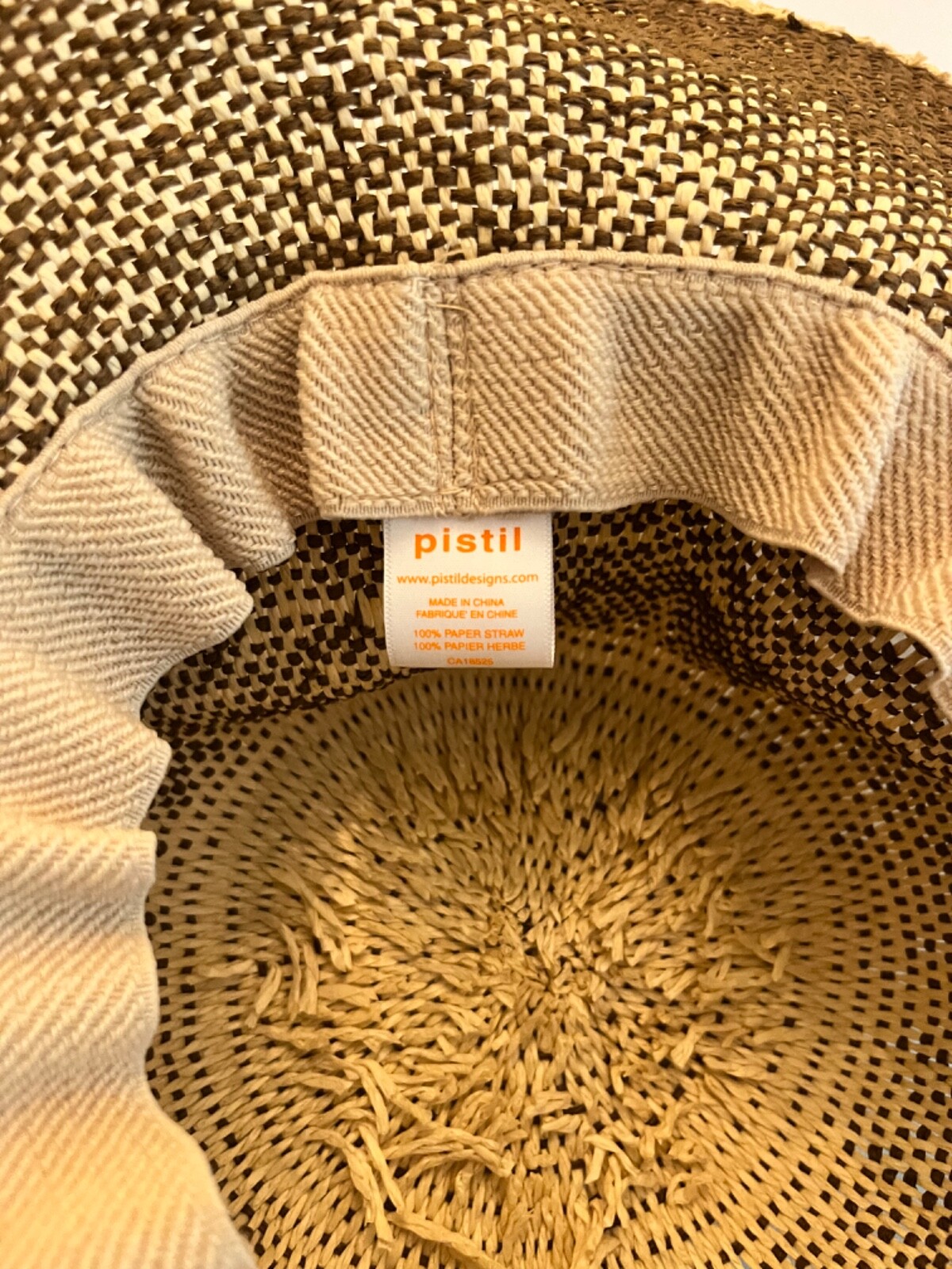 Pistil Floppy Hat Straw Flexible Women’s One Size