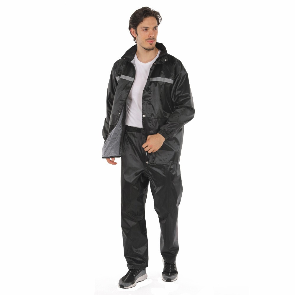 Raincoat Rain Suits Jacket Pants Waterproof Heavy Duty Fishing Women Mens Gear