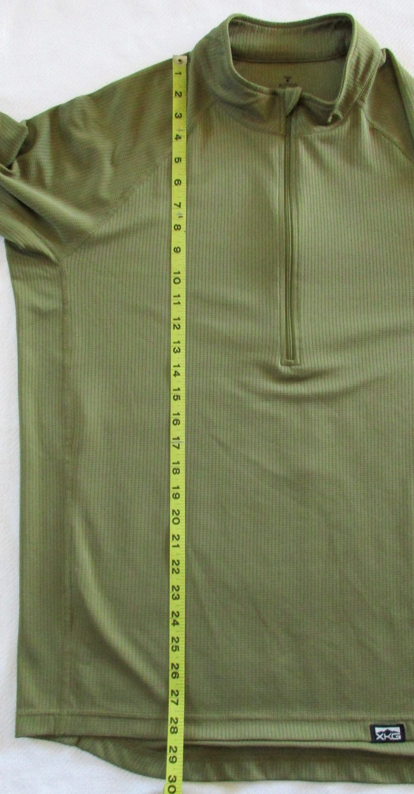 Kings Camo Shirt Men’s XL XKG Base Layer 1/2 Zip Lightweight Waffle Knit Hunting