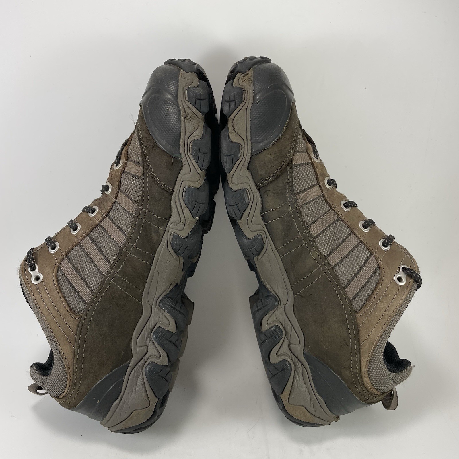 Oboz Sawtooth Low Waterproof Mens Size 11 Wide Walnut Brown Hiking Shoes