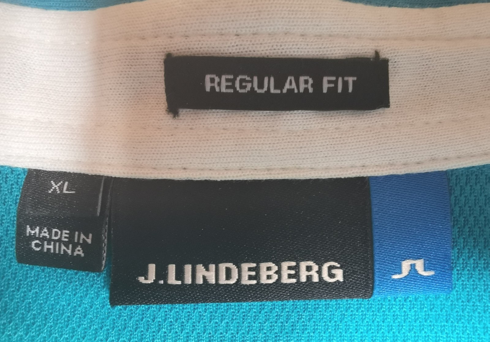 J. Lindeberg Men’s Blue Short Sleeve Polo Size XL Regular Fit Pit To Pit 24 in