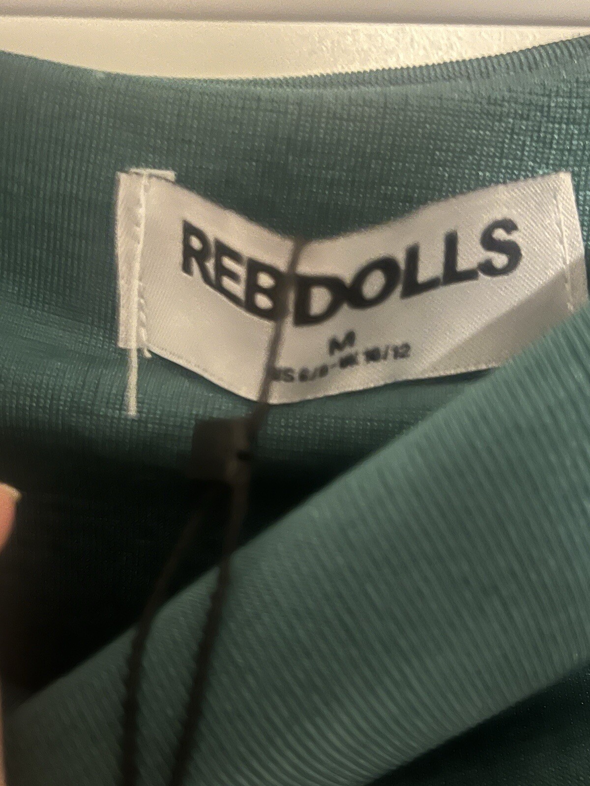 NWT Rebdolls Lainey Slink Cap Sleeve Maxi A Line Gown Dress Size M 6/8 Green