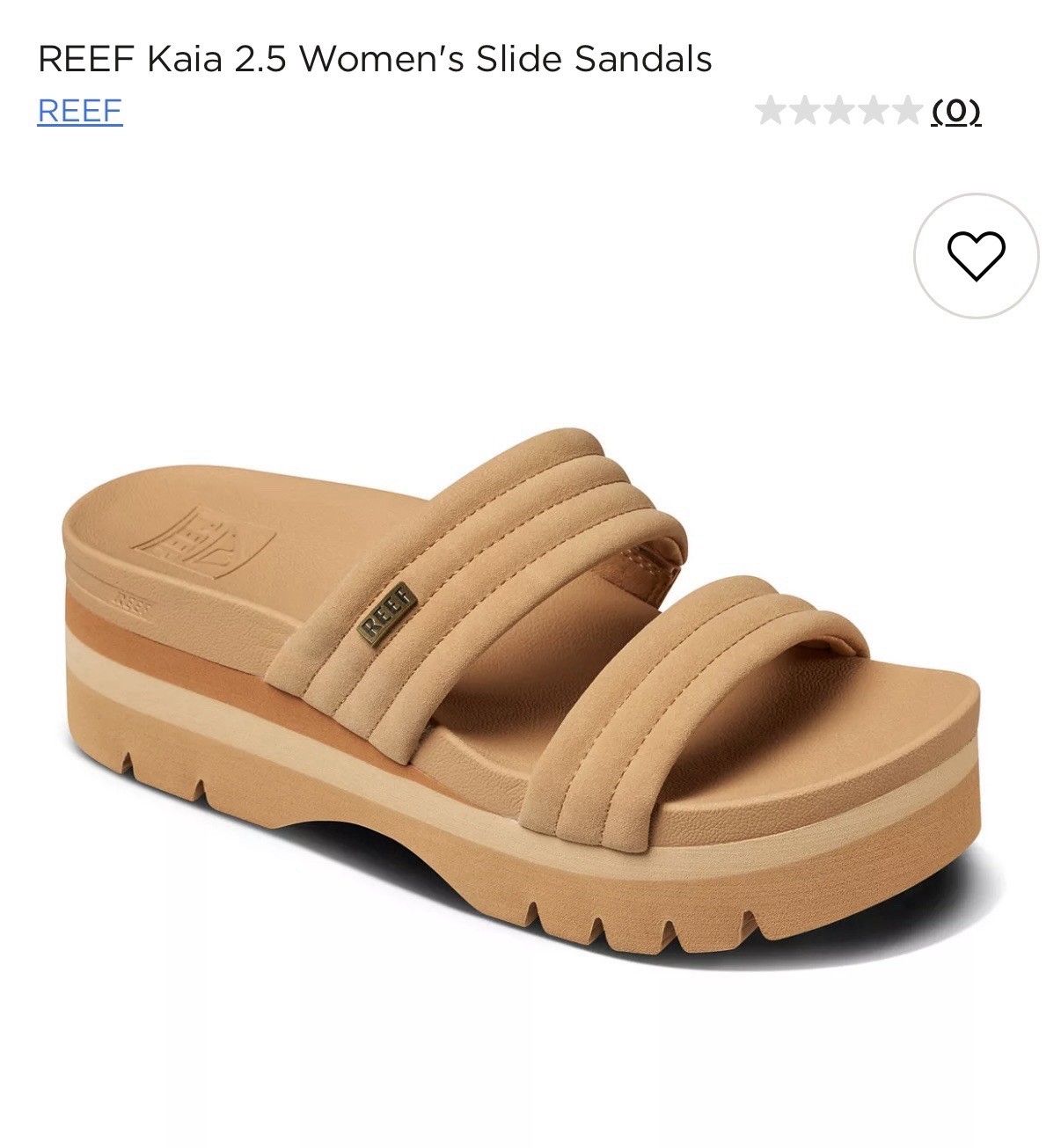 Reef Kaia 2.5 Sandals Women Size 6