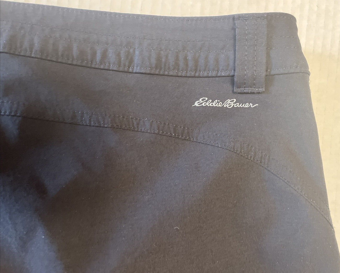 Eddie Bauer Rainier Capris Womens 8 Black