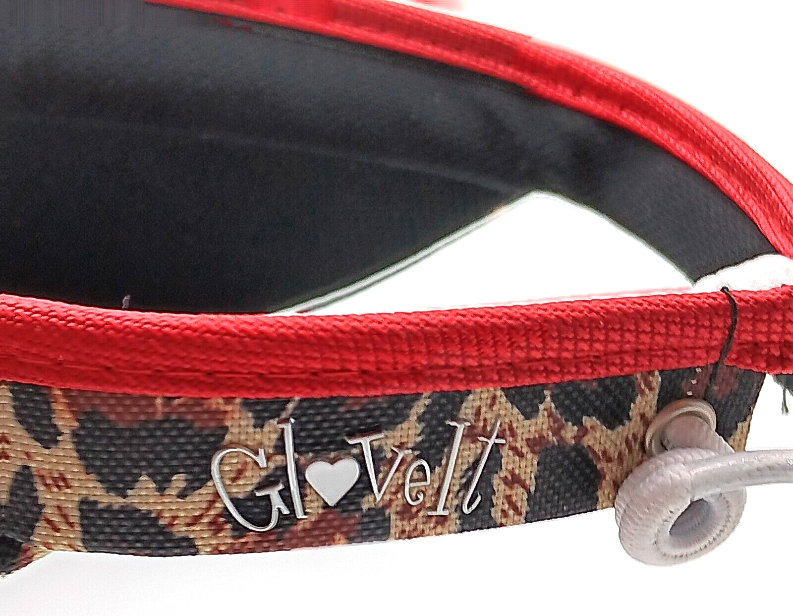 Coil Visor Hat Adjustable Cap – Leopard Print – Womens One Size Fits Most