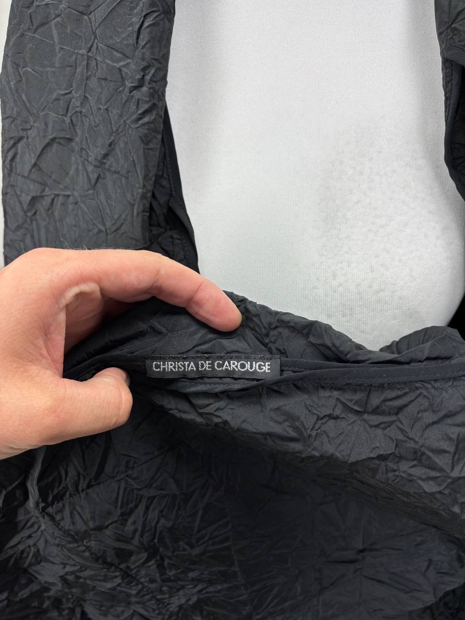 Womens cape Christa De Carouge Over Size Color Black Duties Paid (USA)