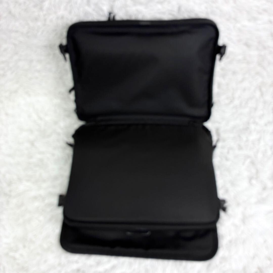 TUMI Alpha T Pass 2Way Business Bag Messenger Briefcase Black Auth