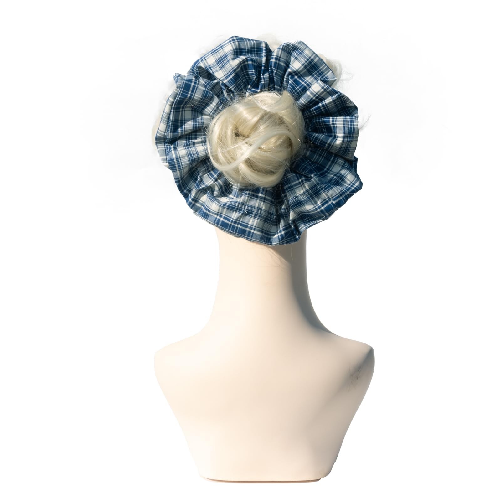 1 PCS Jumbo Scrunchies Oversized Cotton Scrunchy Thick Hair Ponytail Holder