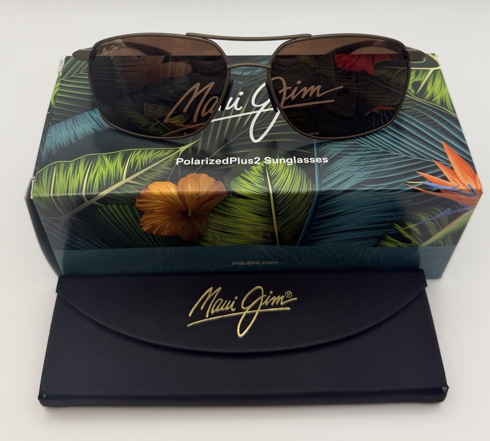 Maui Jim H857-01 Puu KukuI – Bronze Frame / HCL® Bronze Lens (58mm)