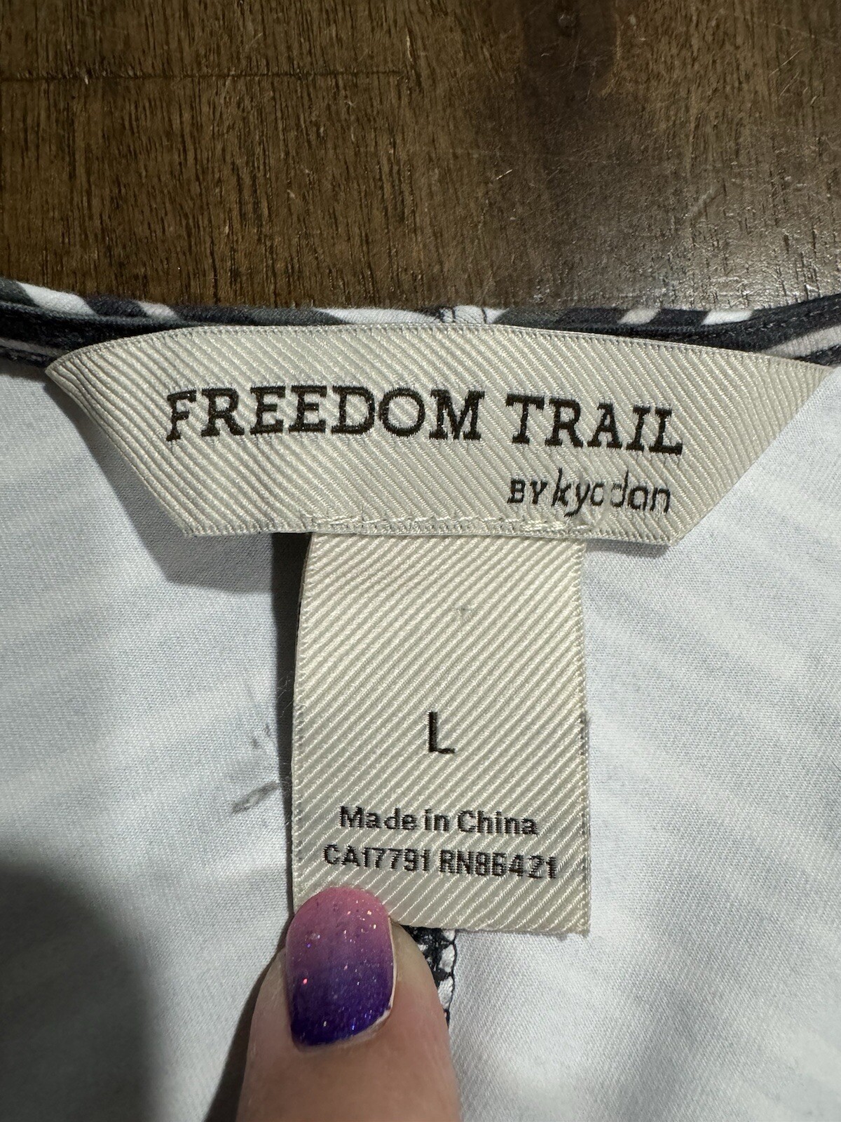 Freedom Trail by Kyodan Sport Active Striped Dress Women’s Sz Large Cowl Neck