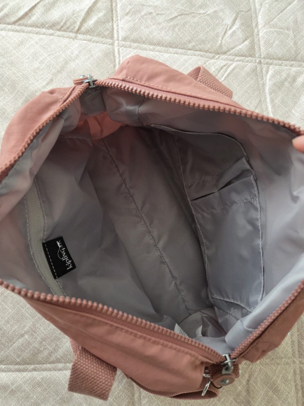 NEW Kipling Klara Satchel Crossbody bag (Kind Rose) with adjustable strap