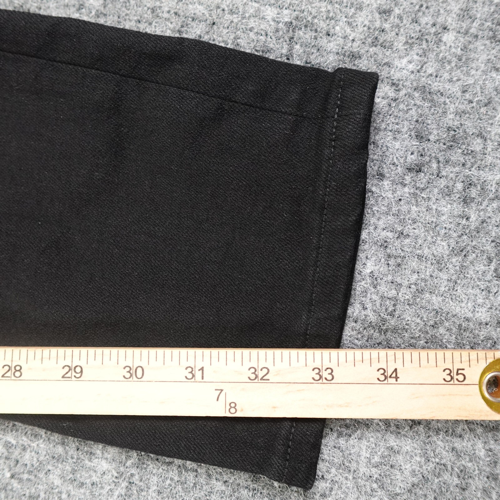 Ksubi Jeans Mens 38 Van Winkle Ace Slice Black Distressed Stretch Skate Street