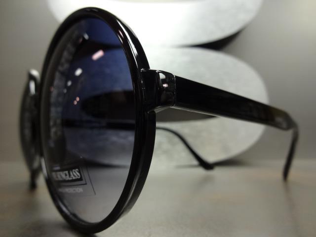 OVERSIZE EXAGGERATED VINTAGE RETRO Style SUN GLASSES Huge XL Round Fashion Frame