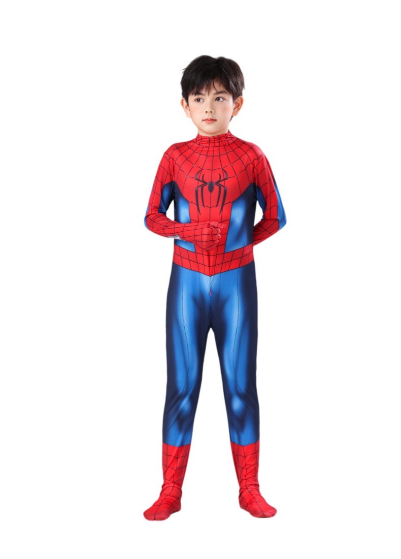 Spider-man 4 Jumpsuit Cosplay Costume Brand New Day Suit Adult Kids Halloween