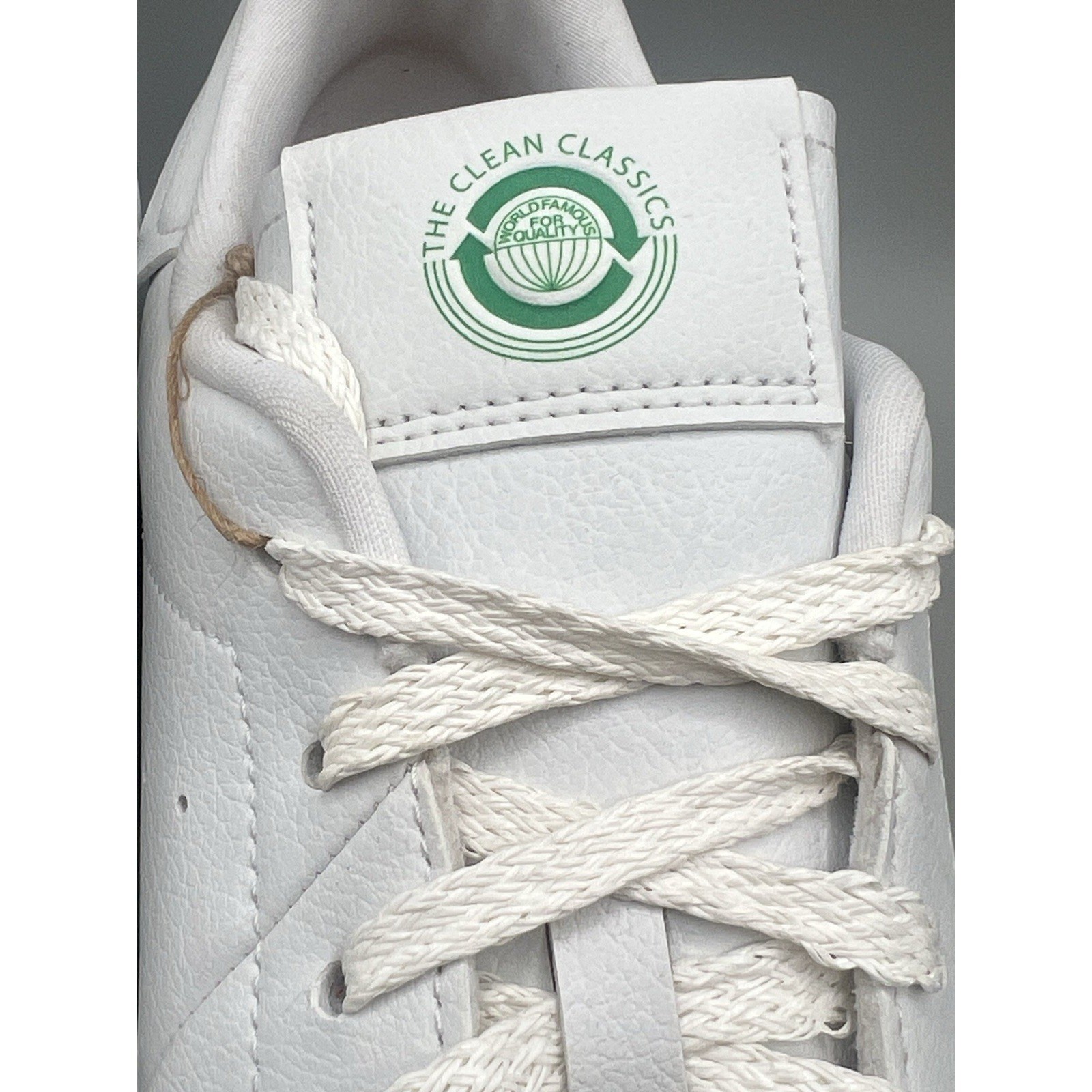 Adidas Stan Smith Vegan Clean Classic White Beige Shoes – Men’s Size 14 NEW
