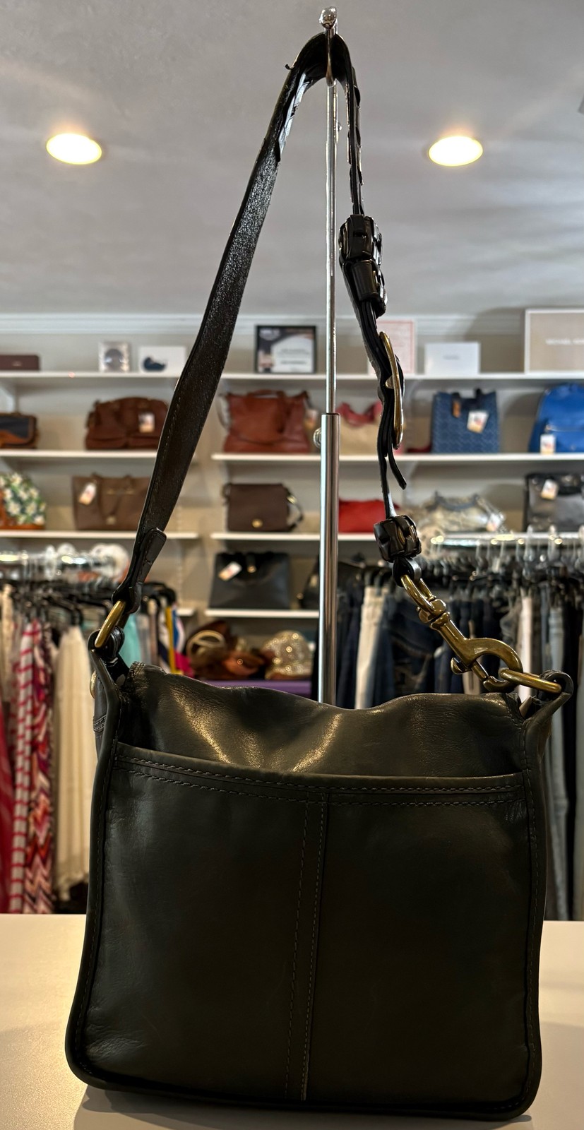 RARE Coach Bleecker Large Flap Shoulder Bag SN:F0769-11419