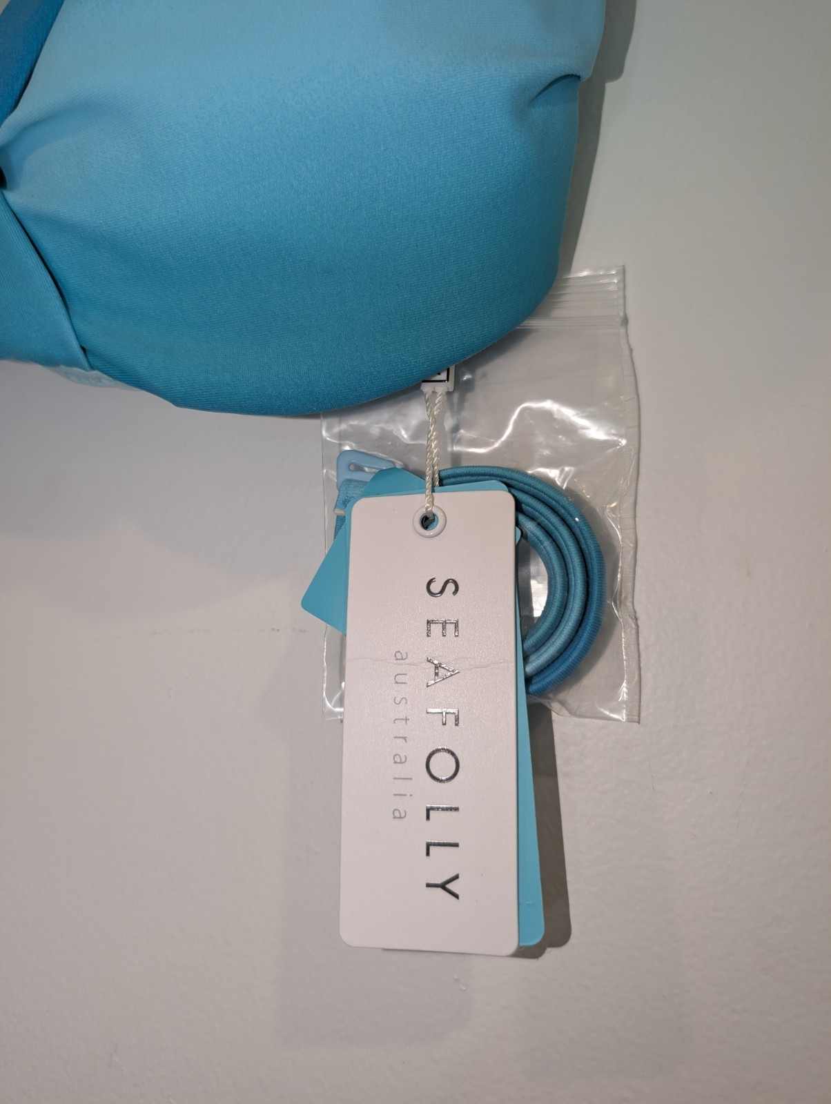 Seafolly Bikini Top Womens Ombre Seychelles Bandeau Size 14 New Tags RRP $89.95