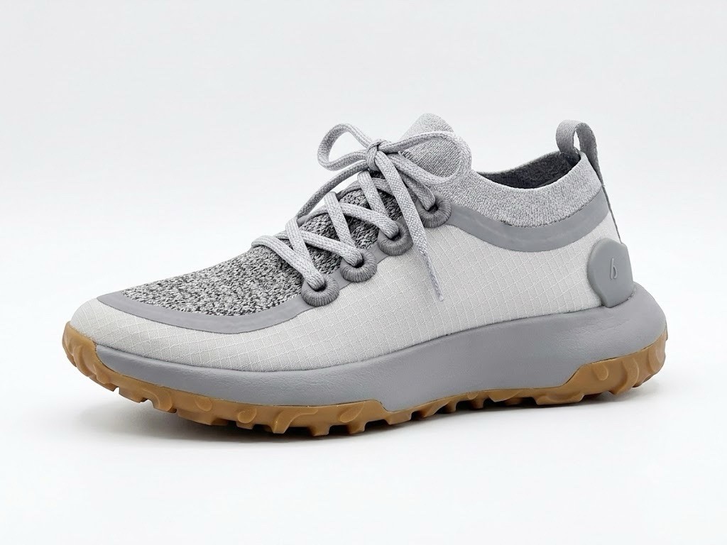 Allbirds Women’s Gray Heathered Lace-Up Low Top Athletic Sneakers Rubber Sole