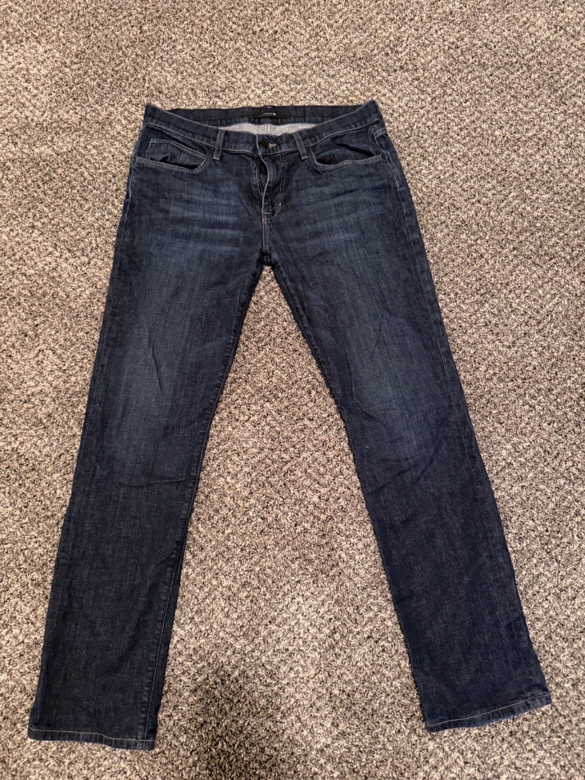 JOE’S Men’s Jeans The Brixton Straight & Narrow Fit 34×31 Dark Blue Great