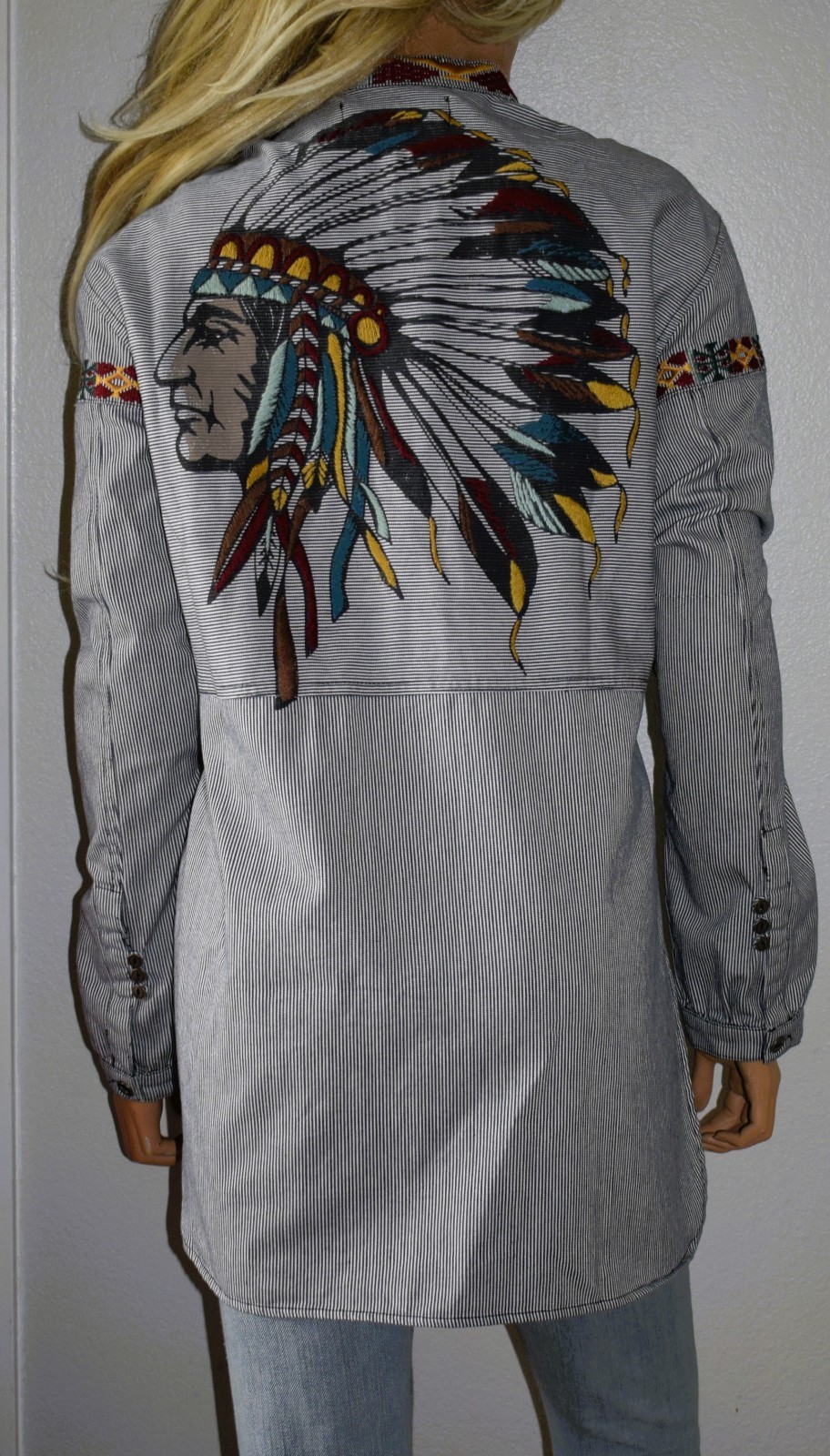 DOUBLE D RANCH Riersons Revival Embroidered Top X Large