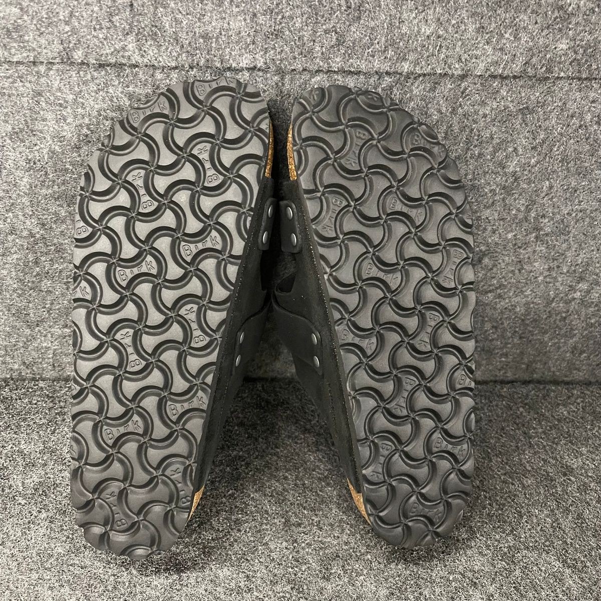 BIRKENSTOCK Uji Nubuck Suede/Leather Sandals Unisex Size M4/W6