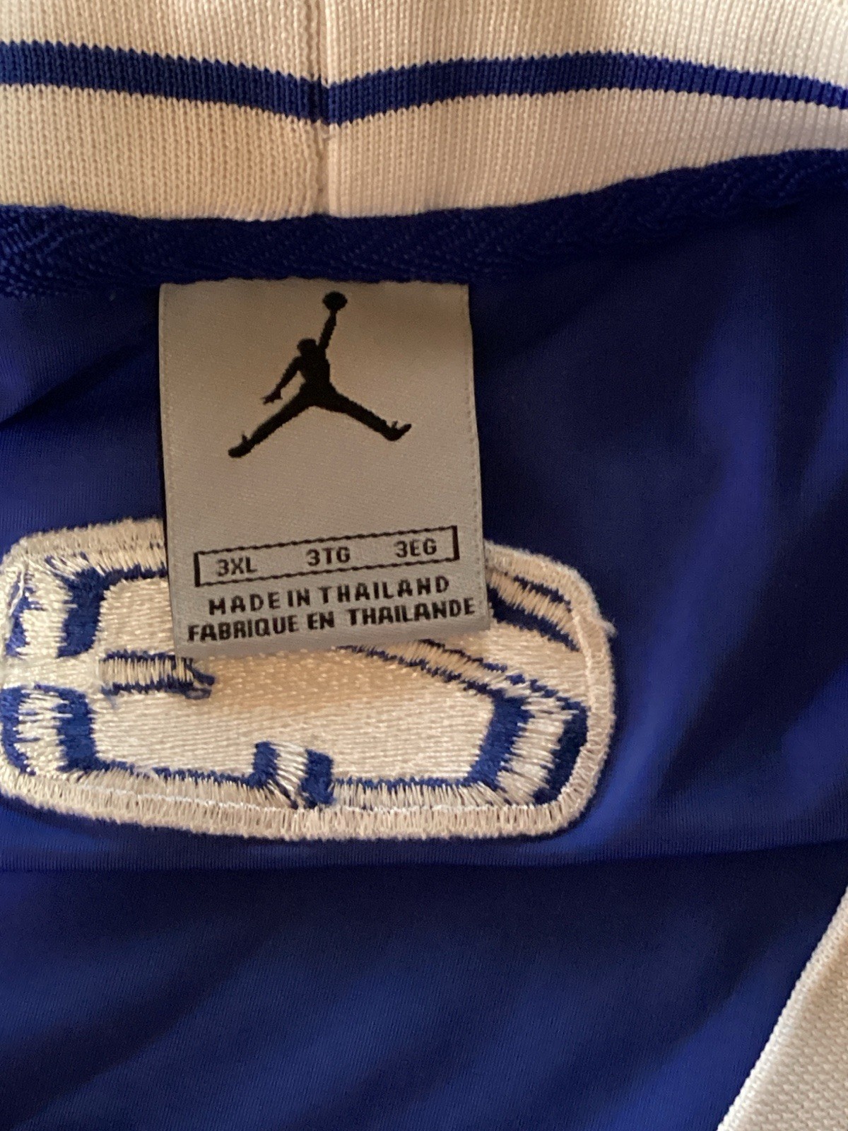 AIR JORDAN JUMPMAN Jersey VTG Dazzle Shiny Silky Y2K 2000s Sleeveless Shirt 3XL