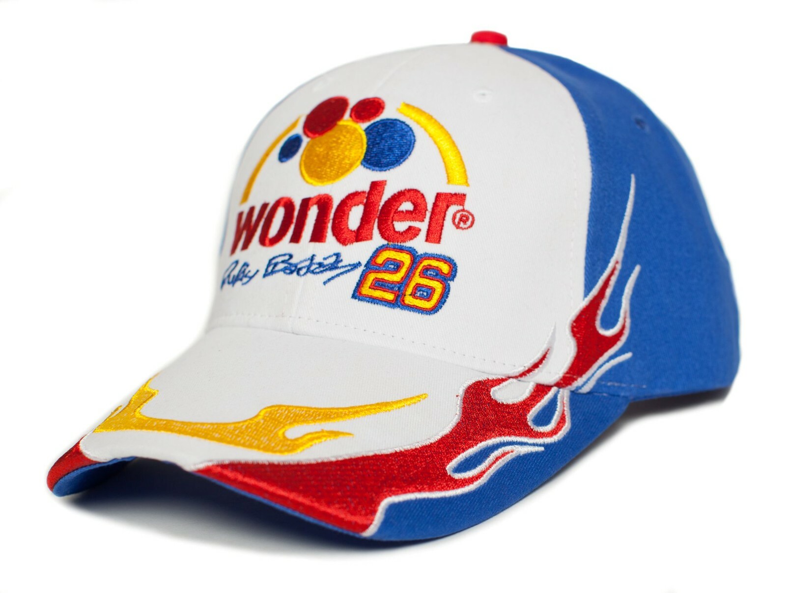 Wonder Bread Unisex-Adult Talladega Nights Ricky Bobby Cap -One-Size Multi…