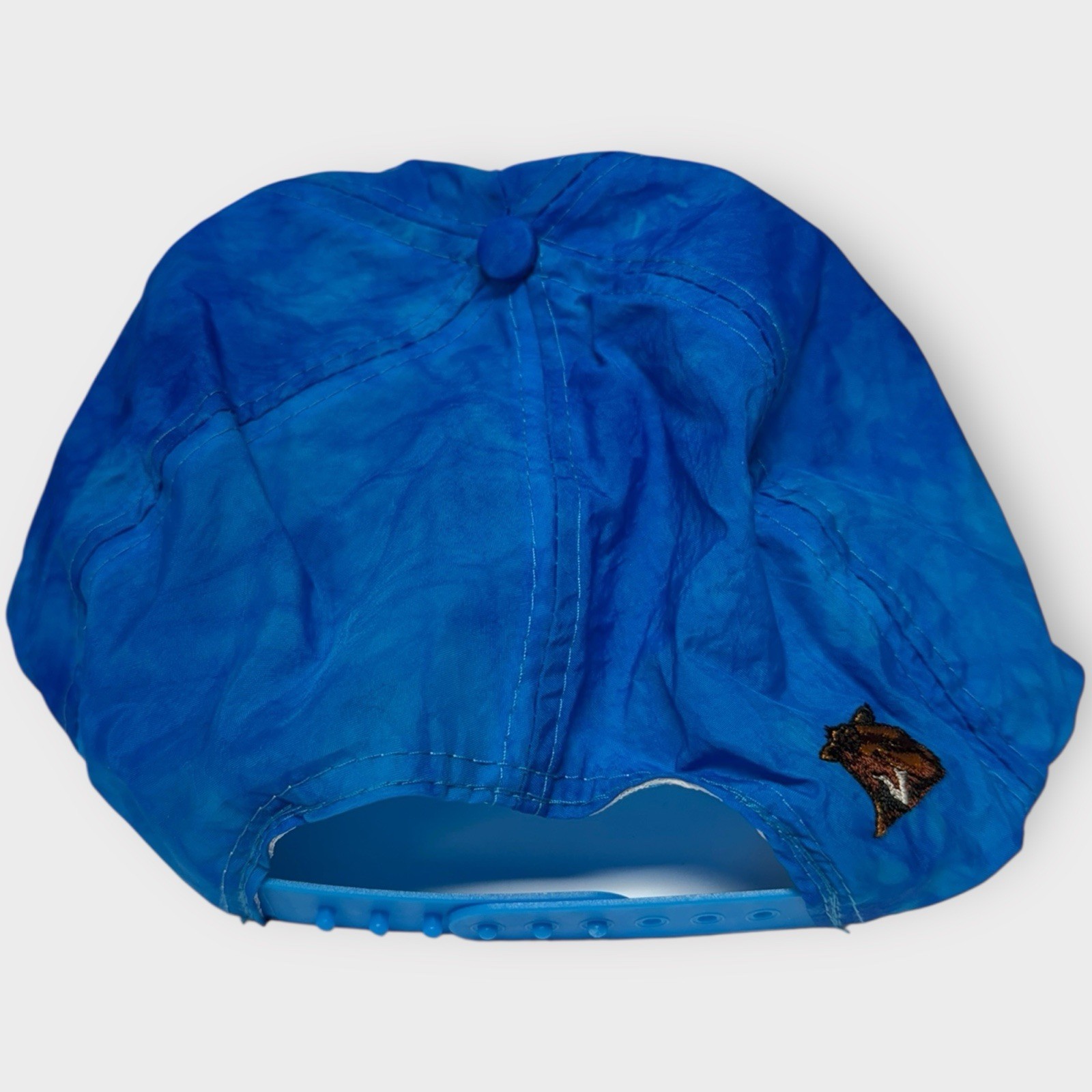 Camel Joe Hat Snapback Cigarette Smooth Character Blue Cap Vintage New In Box