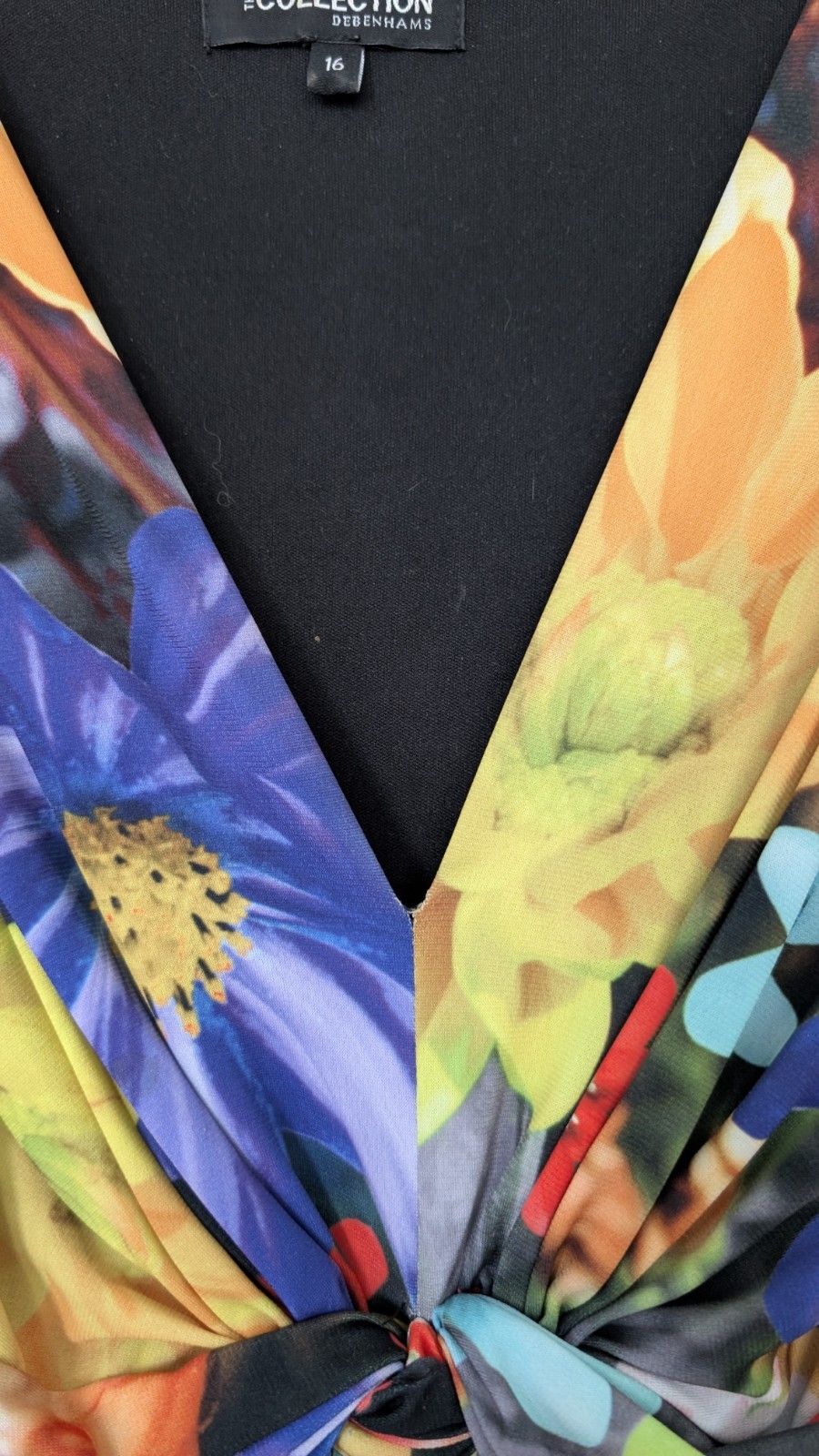 Full Length Floral Pattern Multi Coloured dress