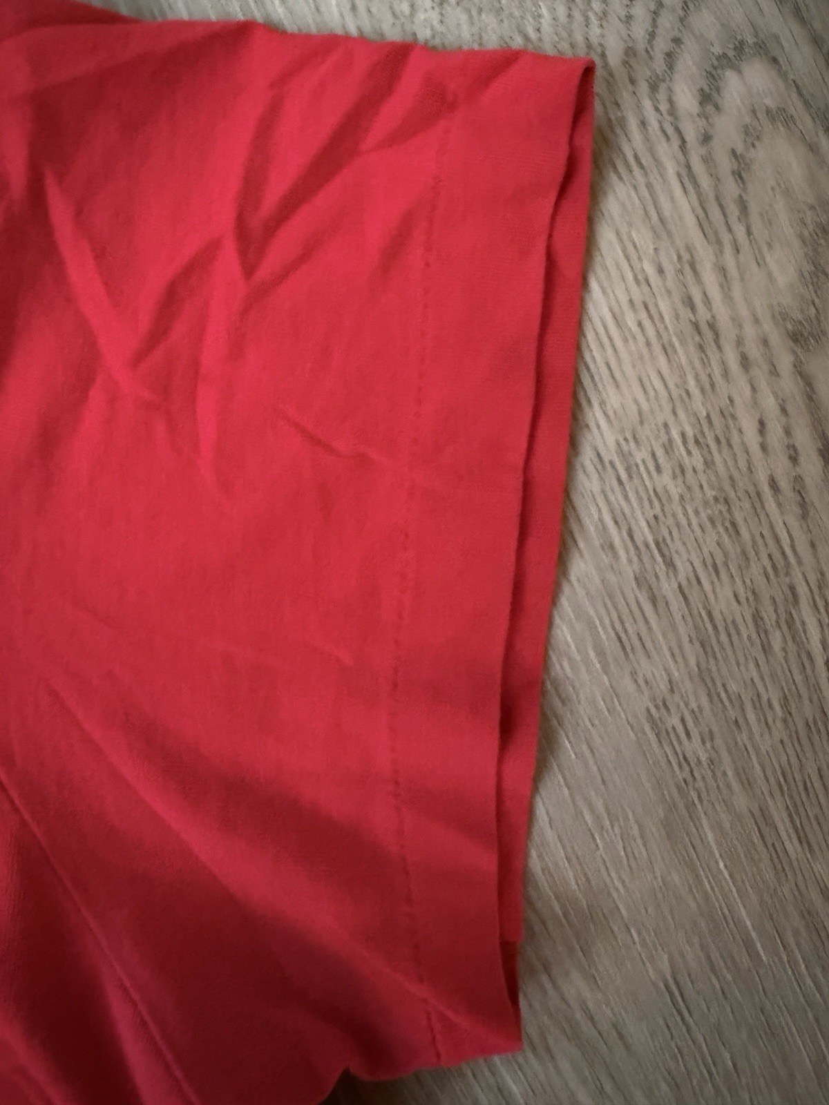 Vintage Single Stitch Red Polo Ralph Lauren Shirt Size Large