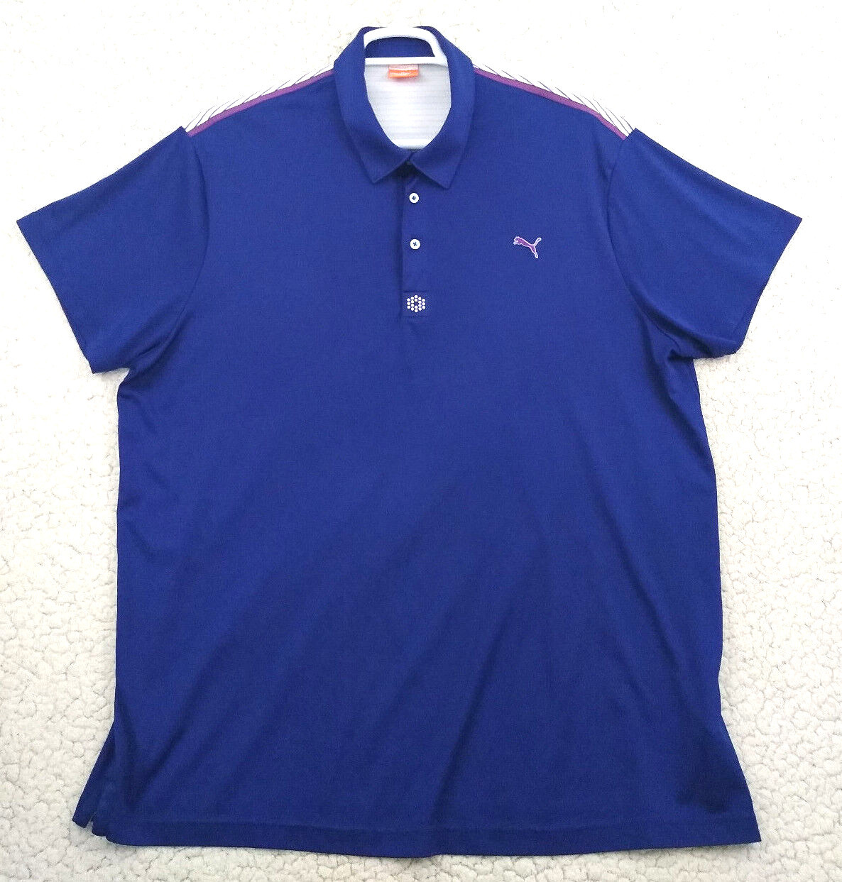 Puma Polo Shirt Blue XXL Cobra Golf USA