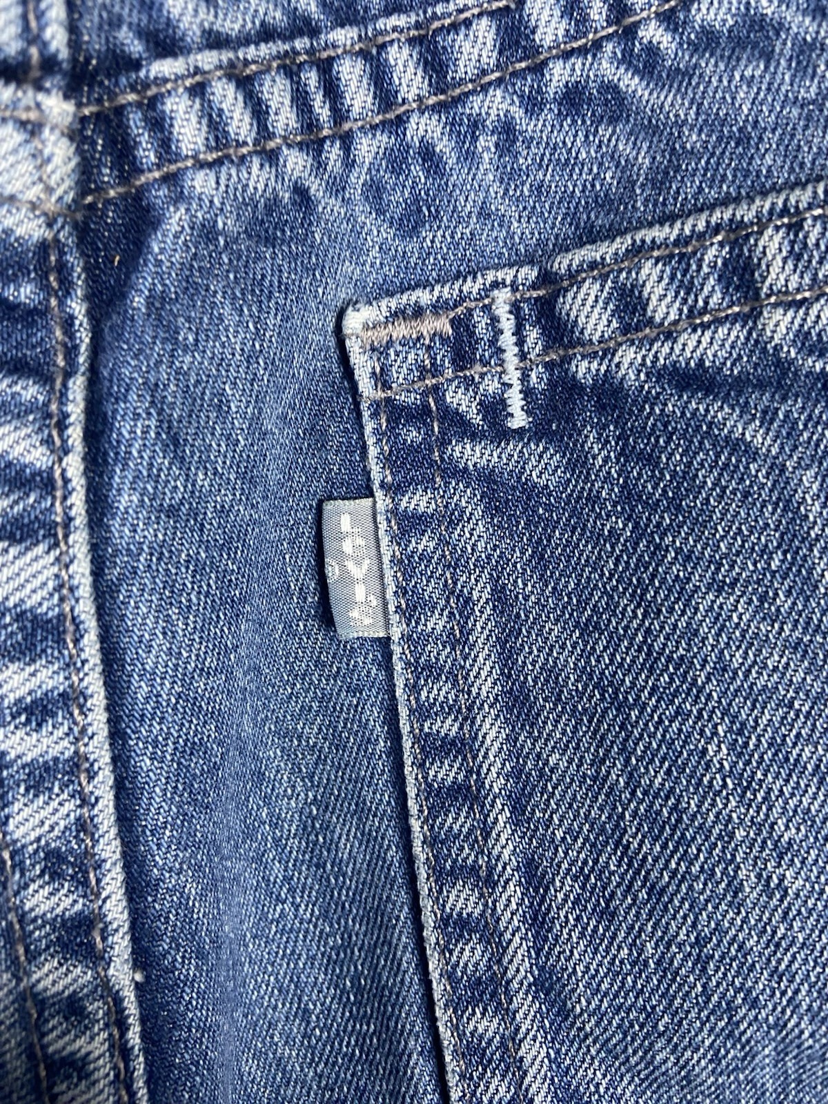 Vintage Levi’s Silver tab Baggy Jeans 36×30 stonewash blue 90s Y2K Skater USA