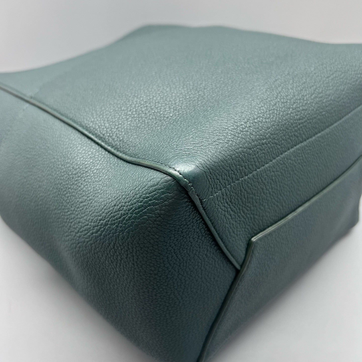 Celine Pre-Owned Authentic Bucket Bag Green 23*32*17cm Free Tracked Shipping