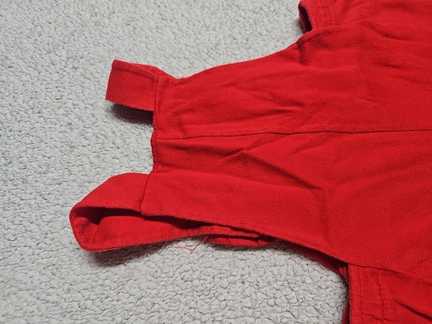 Buster Brown Red Overalls 18months 22/25pounds 80’s MADE IN USA 💯 Cotton