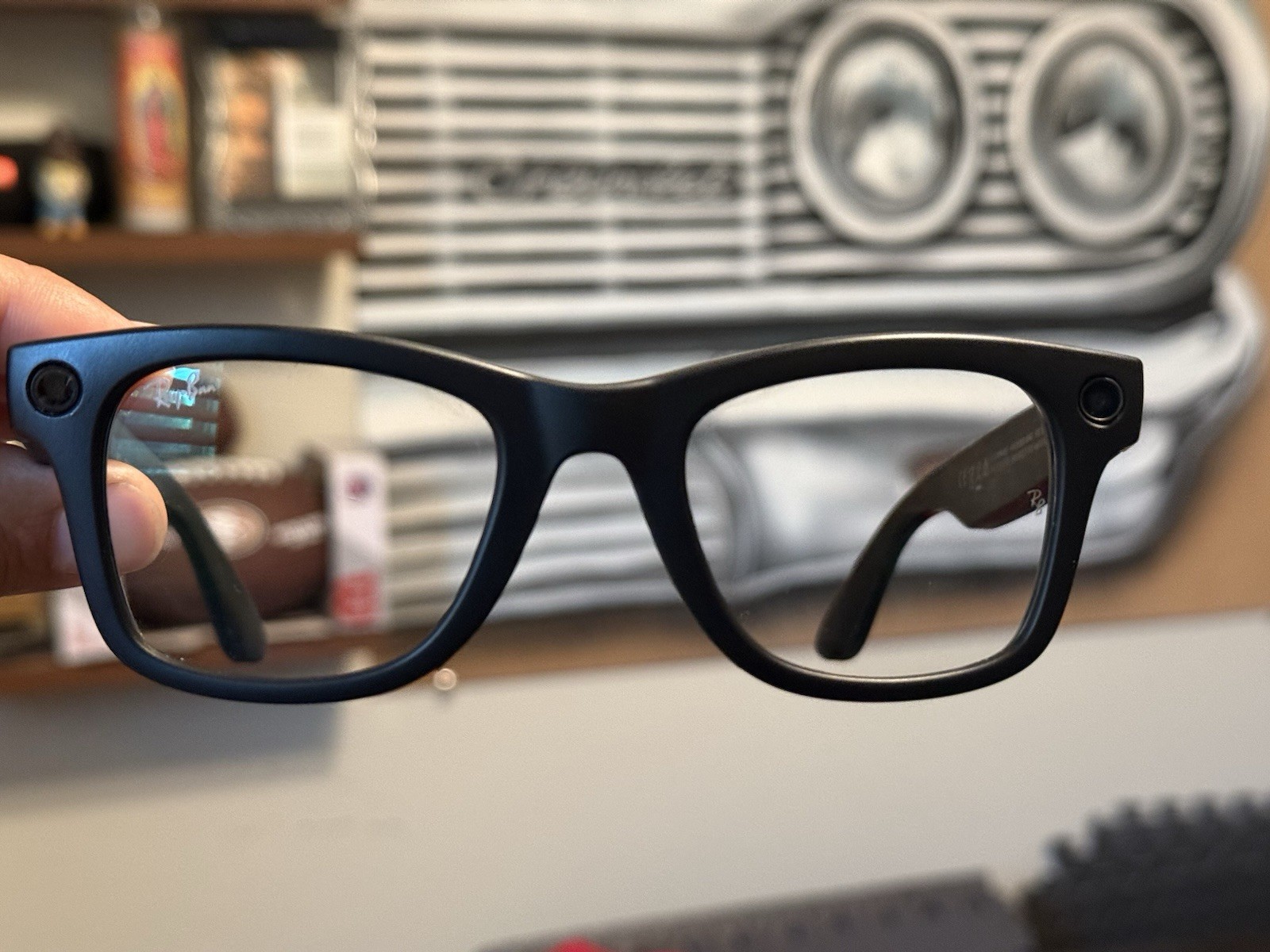 BNIB* MODIFIED “Stealth Mode” Ray-Ban Meta Wayfarer Gen 2 Graphite Lens.