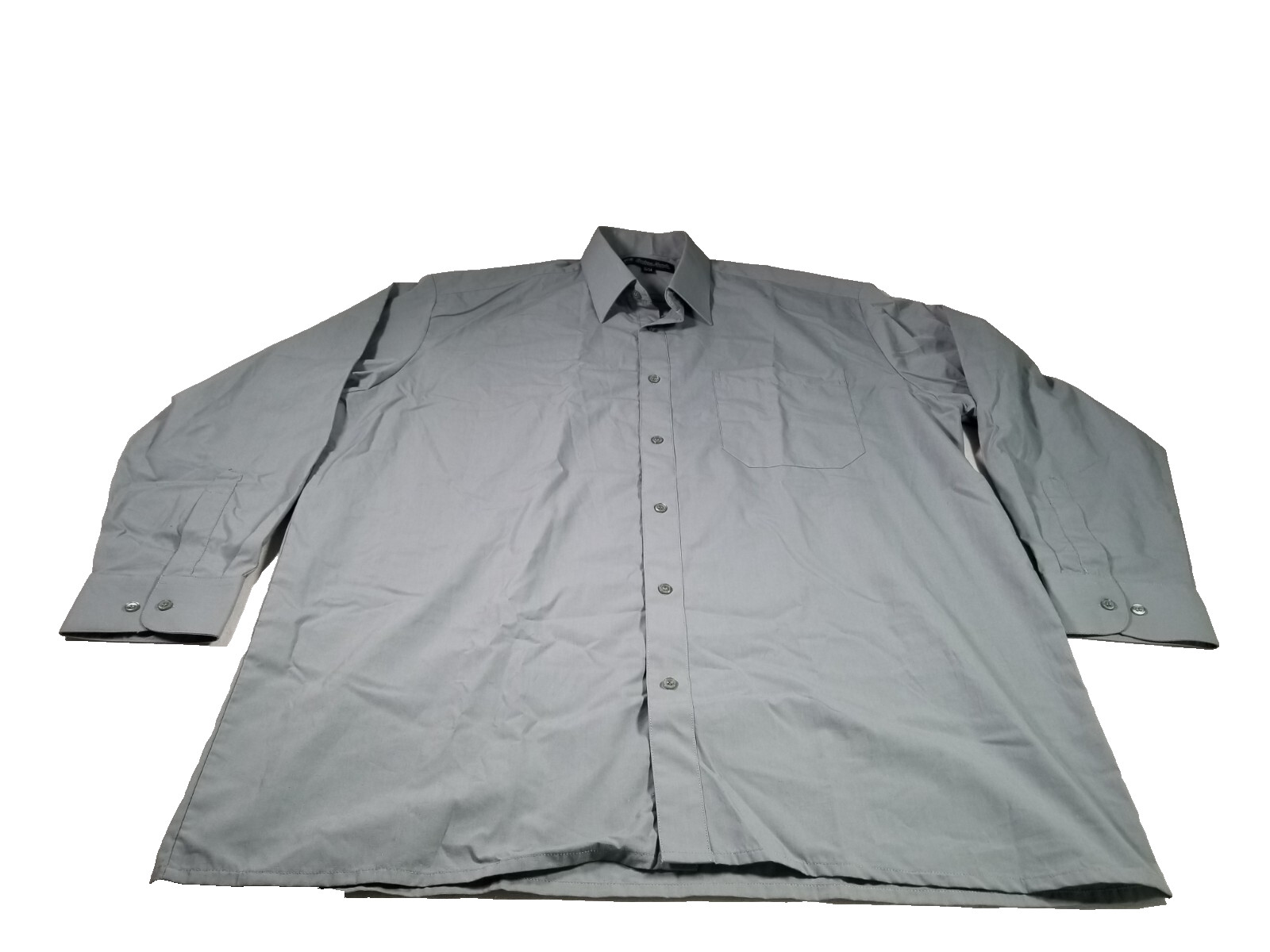 FORTINO LANDI Shirt Mens XL Gray Casual Classic Fashion Collection