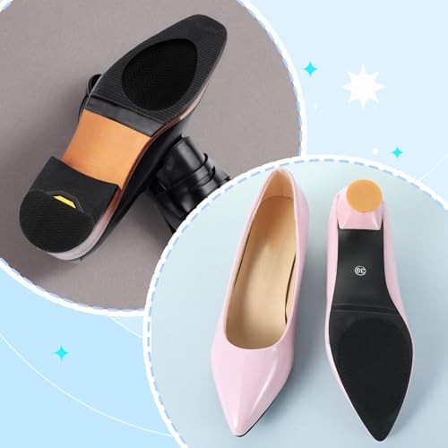 8Pcs Non Slip Shoes Pads, Self-Adhesive Sole Protectors, Anti-Skid Shoe Grips