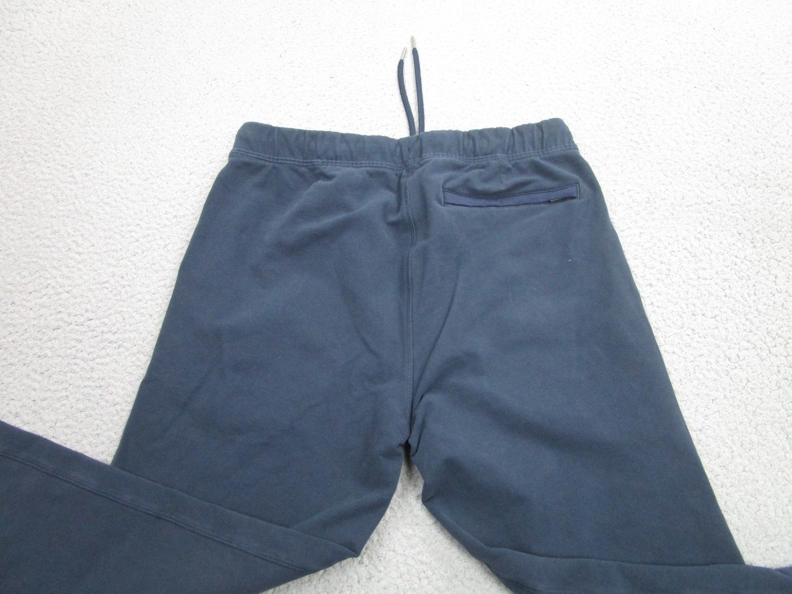 Mack Weldon Mens M Tall Pants Ace Jogger Sweatpants Blue Daily Wear Zip Pocket